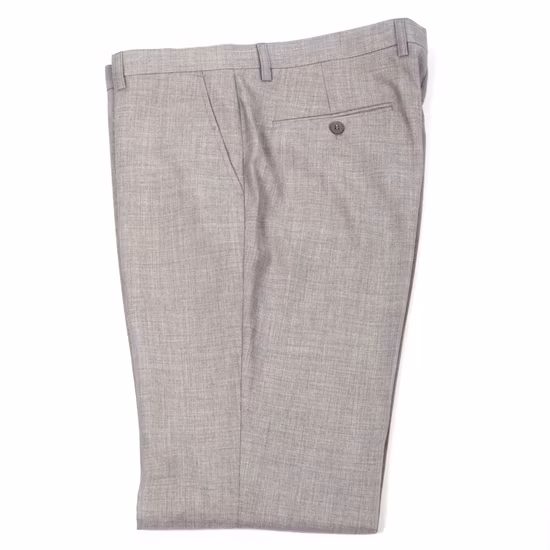 Jaqueta de terno masculino de lapela plana OEM único