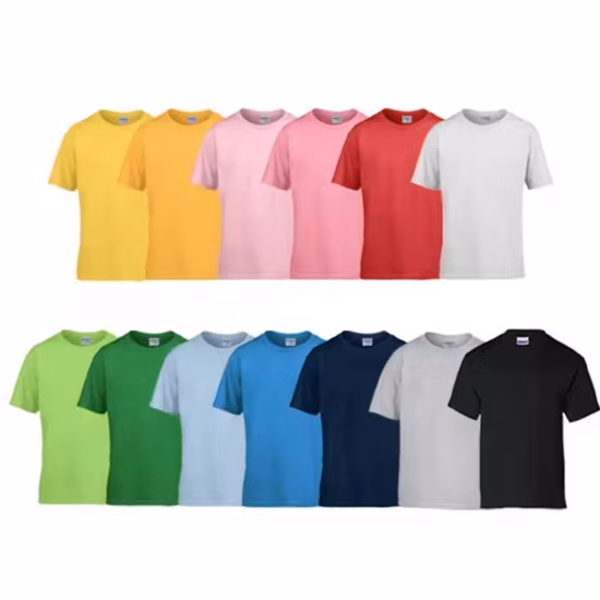 OEM Casual High Quality Sublimation Printing T Shirts Blank Wholesale Custom Logo Kids Round Neck Children Tee T Shirt