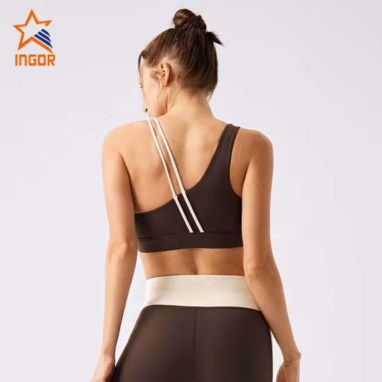 Ingor Sportswear Mulheres Activewear Personalizado Reciclar Roupas Sutiã Esportivo Sustentável Yoga Gym Wear