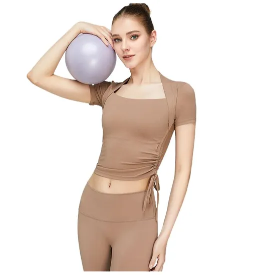 Mulheres Active Gym Fitness Sports Vestuário Atlético Strappy Yoga Pilates Running Wear